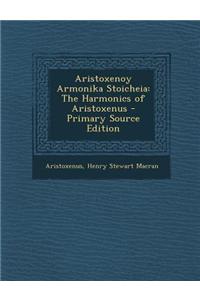 Aristoxenoy Armonika Stoicheia