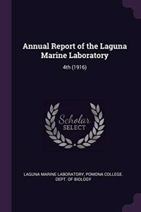 Annual Report of the Laguna Marine Laboratory