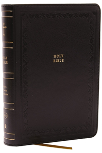 KJV Compact Bible W/ 43,000 Cross References, Black Leathersoft, Red Letter, Comfort Print: Holy Bible, King James Version