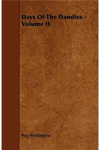 Days Of The Dandies - Volume II