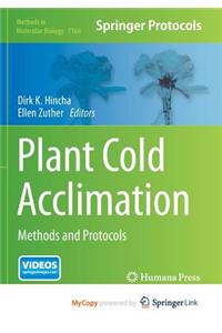 Plant Cold Acclimation