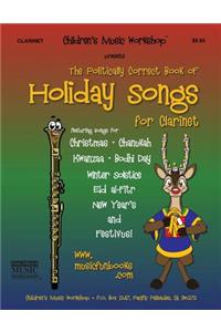 Politically Correct Book of Holiday Songs for Clarinet