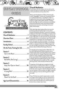 Vacation Bible School (Vbs) 2020 Champions in Life Sunday School Guide: Ready, Set, Go with God!