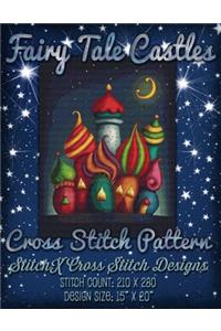 Fairy Tale Castles Cross Stitch Pattern