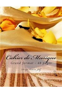 Cahier de Musique Grand format 48 pages