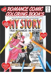 Romance Comic Coloring Book #2