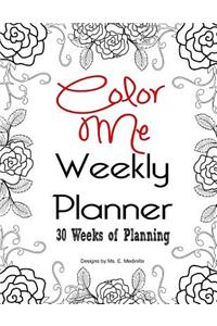 Color Me Weekly Planner