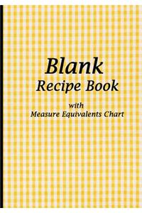 Blank Recipe Book