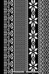 Password Organizer: (Black and White Pixel Cover), an Internet Address and Password Journal, 5 by 8, with 300 Password Reminder: Password