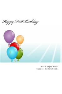 Happy First Birthday (Journal / Notebook)