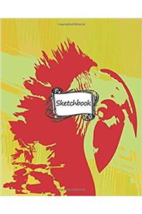Sketchbook Parrot Pop Art No.1