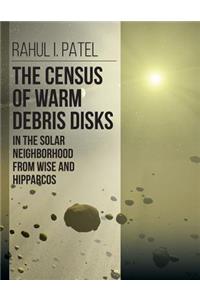 Census of Warm Debris Disks in the Solar Neighborhood from WISE and Hipparcos