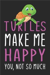 Turtles Make Me Happy You, Not So Much