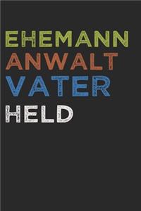 Anwalt Notizbuch
