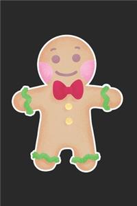 Christmas Gingerbread Man Notebook
