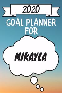2020 Goal Planner For Mikayla