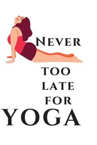 Your Ideal Yoga Journal /Lined Notebook For 2044