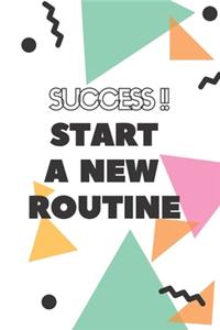 The Notebook of SUCCESS 2020 !! Start a new routine