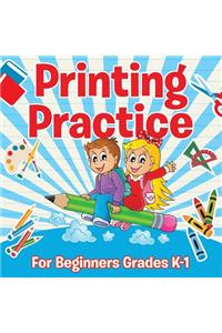 Printing Practice For Beginners Grades K-1