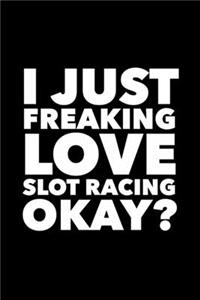 I Just Freaking Love Slot Racing Okay?