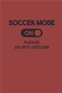 Soccer Mode on Please Do Not Disturb