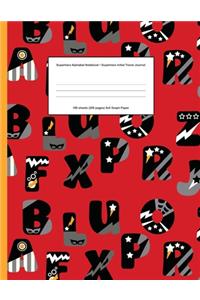 Superhero Alphabet Notebook