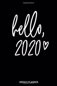 Hello 2020 Weekly Planner