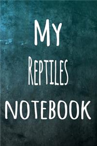 My Reptiles Notebook