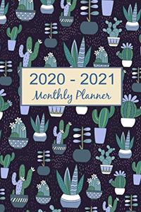 2020 - 2021 Monthly Planner