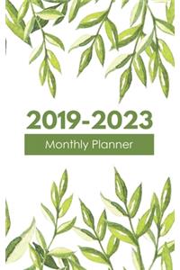 2019-2023 Monthly Planner