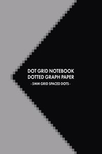 Dot Grid Notebook Dotted Graph Paper 5mm Grid Spaced Dots