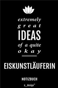 Notizbuch für Eiskunstläufer / Eiskunstläuferin