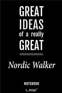 Notebook for Nordic Walkers / Nordic Walker