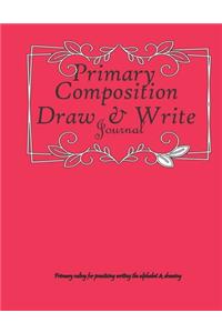 Primary Composition Draw & write Journal