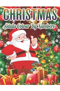 Christmas Adults Colour By Numbers