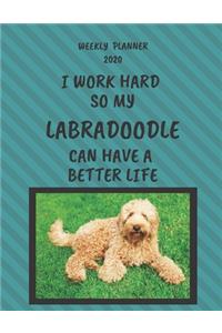 Labradoodle Weekly Planner 2020