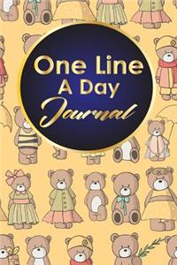 One Line A Day Journal
