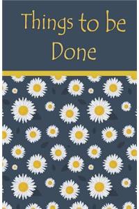 Things to be done