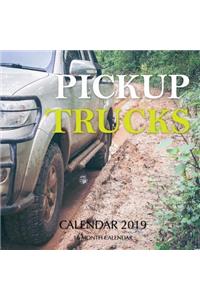 Pickup Trucks Calendar 2019