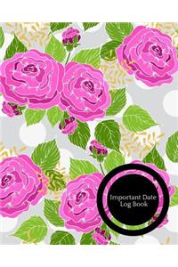 Important Date Log Book