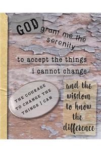 God Grant Me the Serenity