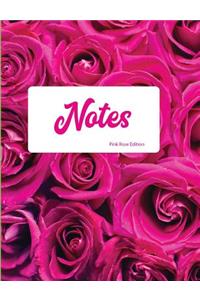 Notes Pink Rose Edition