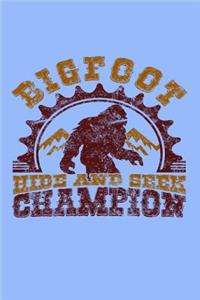 Bigfoot Hide & Seek Champion