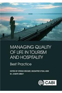 Managing Quality of Life in Tourism and Hospitality