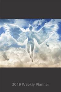 Plan on It 2019 Weekly Calendar Planner - Guardian Angel I Am Always Watching Over You