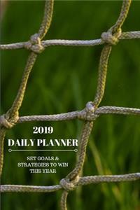 2019 Daily Planner Set Goals & Strategies to Win This Year