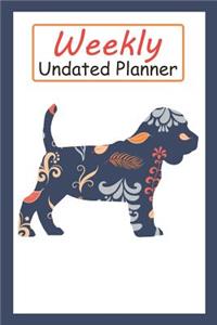 Weekly Undated Planner