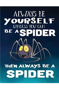 Always Be Yourself Unless You Can Be a Spider Then Always Be a Spider