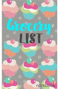 Grocery List Notebook