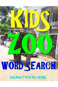 Kids Zoo Word Search